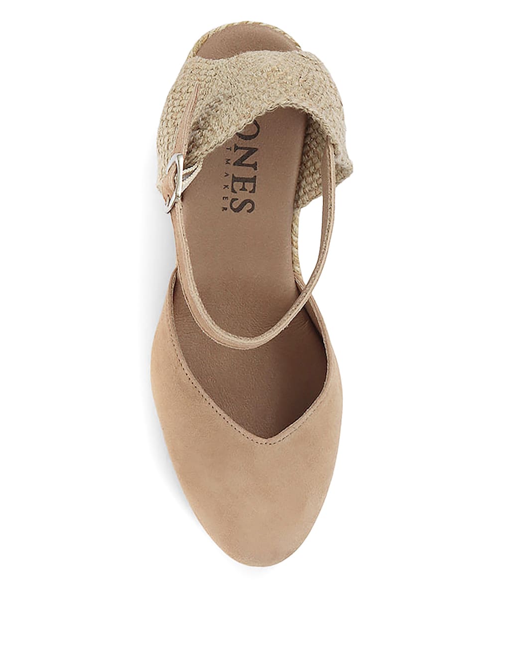 Suede Ankle Strap Wedge Espadrilles image 4