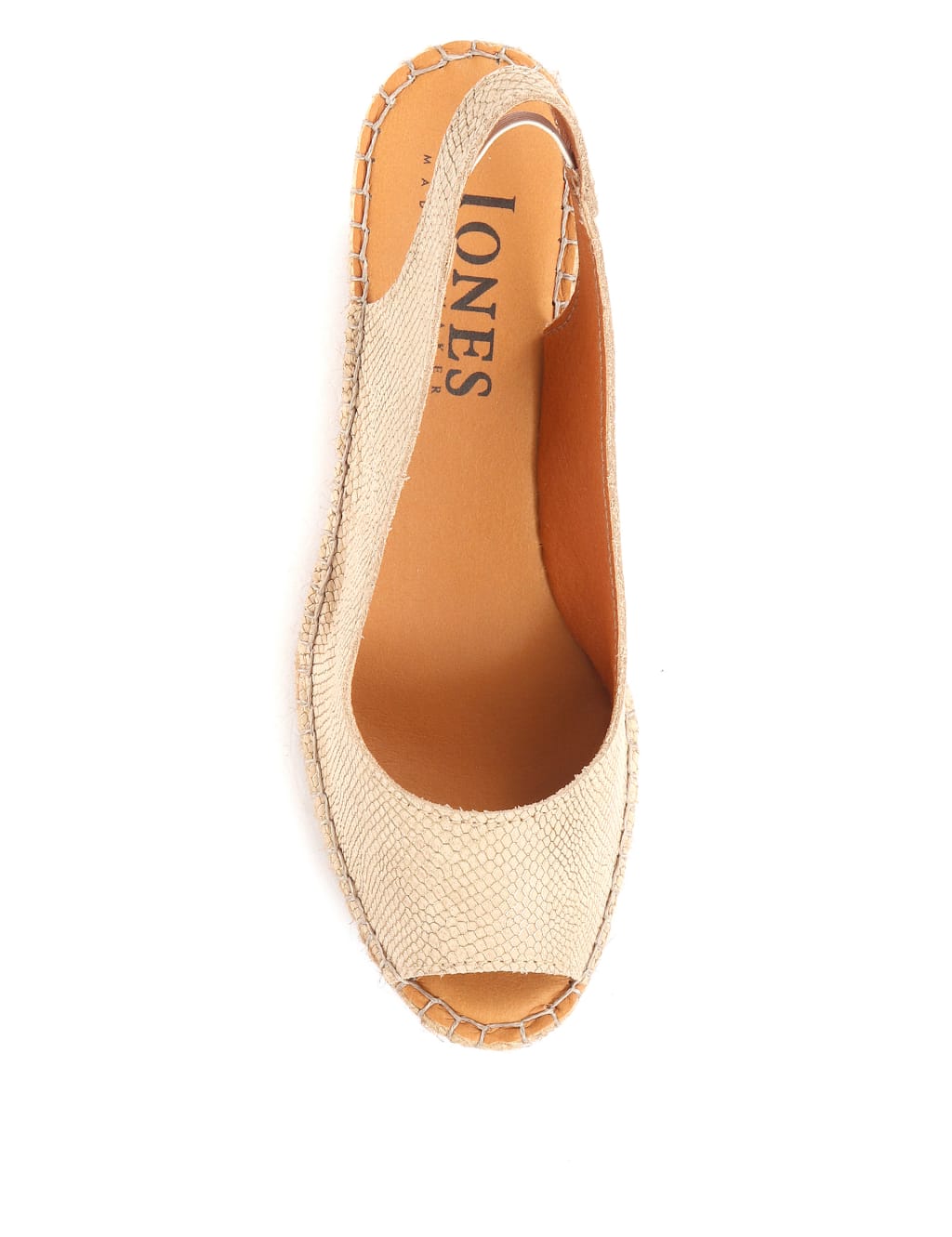Leather Slingback Wedge Espadrilles image 2