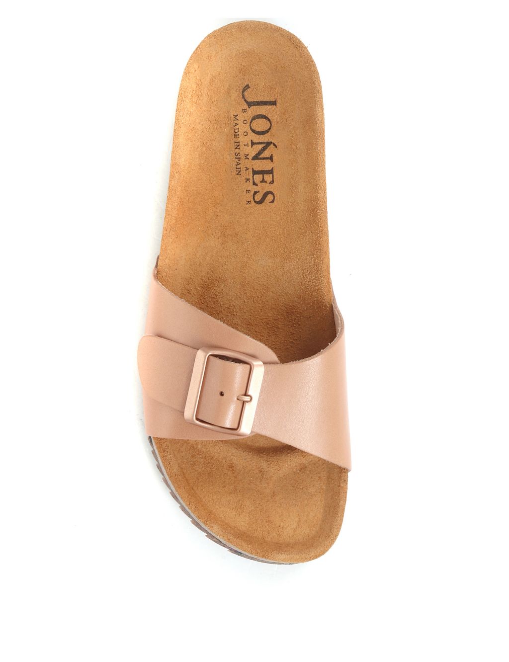 Leather Buckle Flat Mules image 3