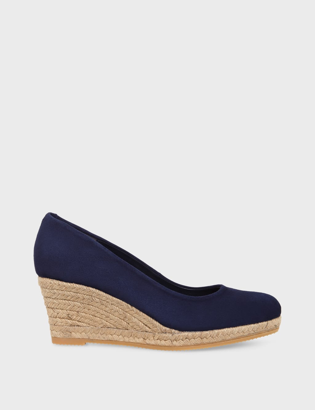 Suede Wedge Heel Espadrilles