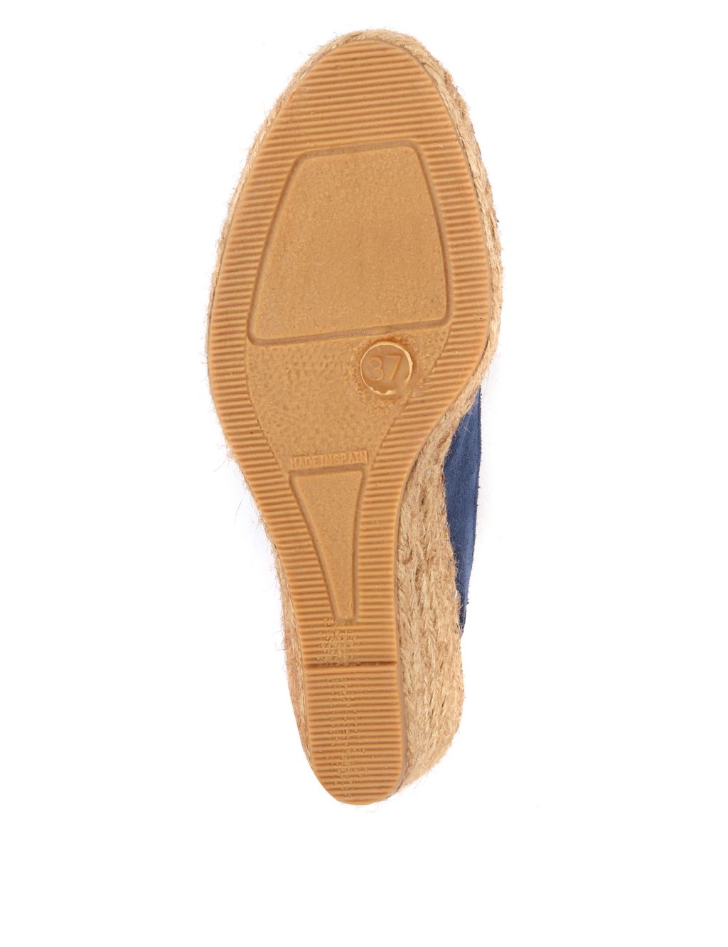 Suede Slingback Wedge Sandals image 5