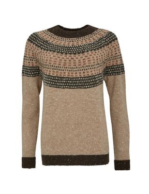 M&S Celtic & Co. Womens Pure Wool Crew Neck Jumper