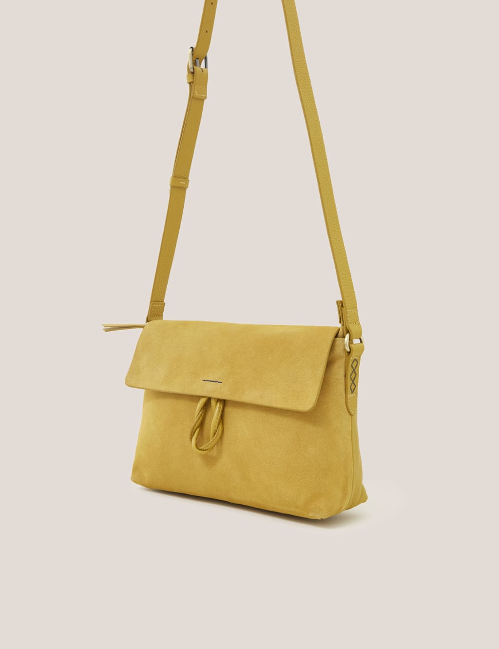Suede Cross Body Bag image 4