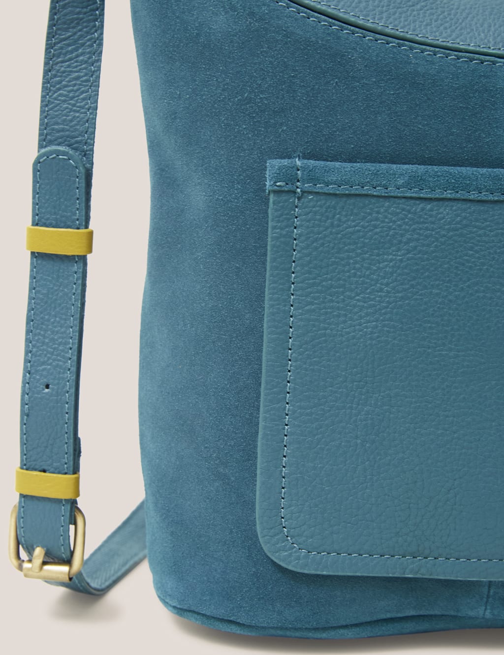 Suede Cross Body Bag image 3