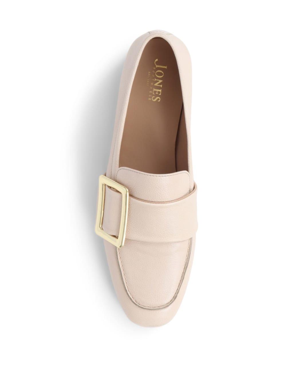 Leather Buckle Flat Loafers image 4