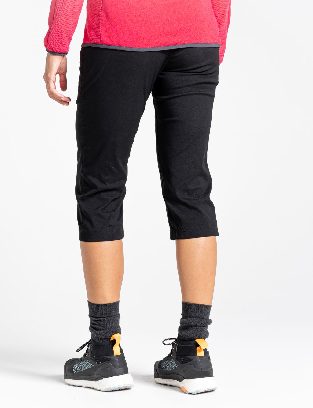 Tapered Cropped Walking Trousers image 3