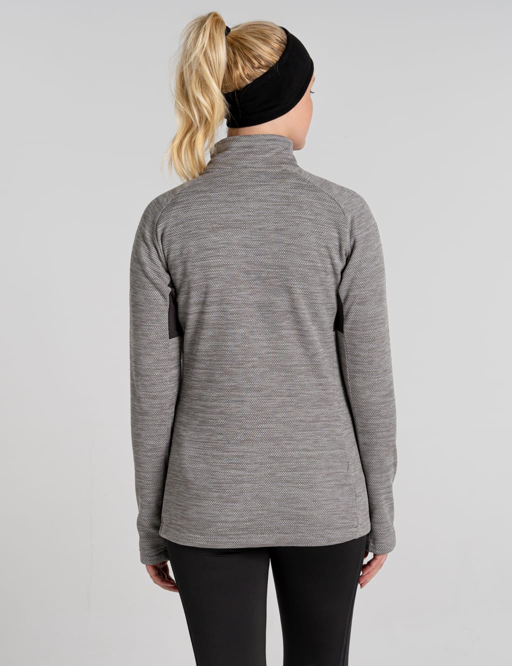 Funnel Neck Half Zip Sweatshirt image 2