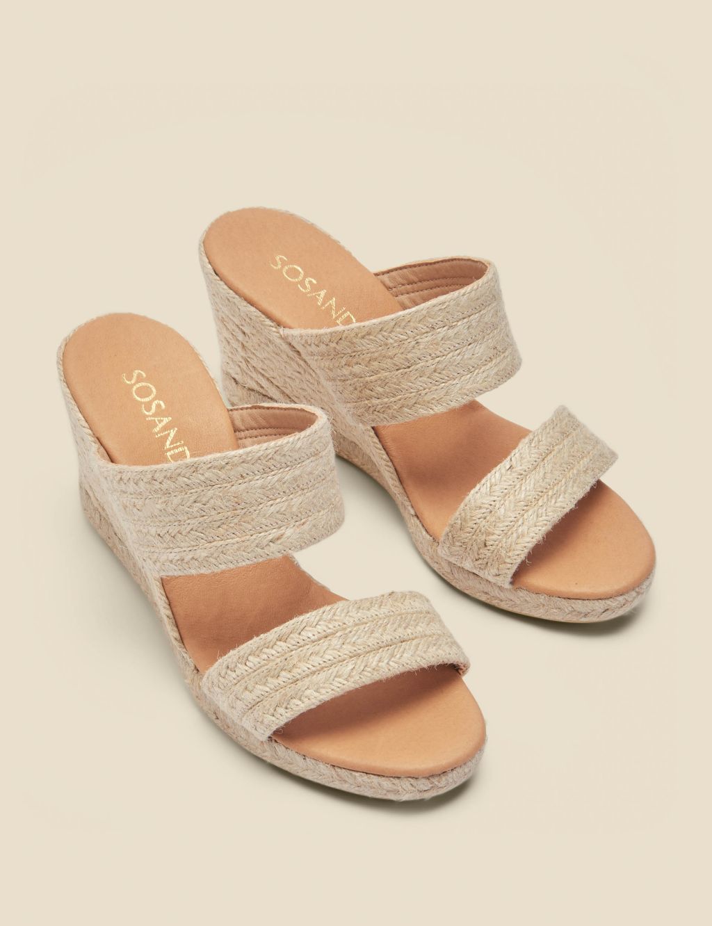 Woven Wedge Espadrille Mules image 2