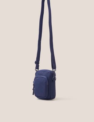 Nylon Zip Detail Cross Body Phone Bag | White Stuff | M&S