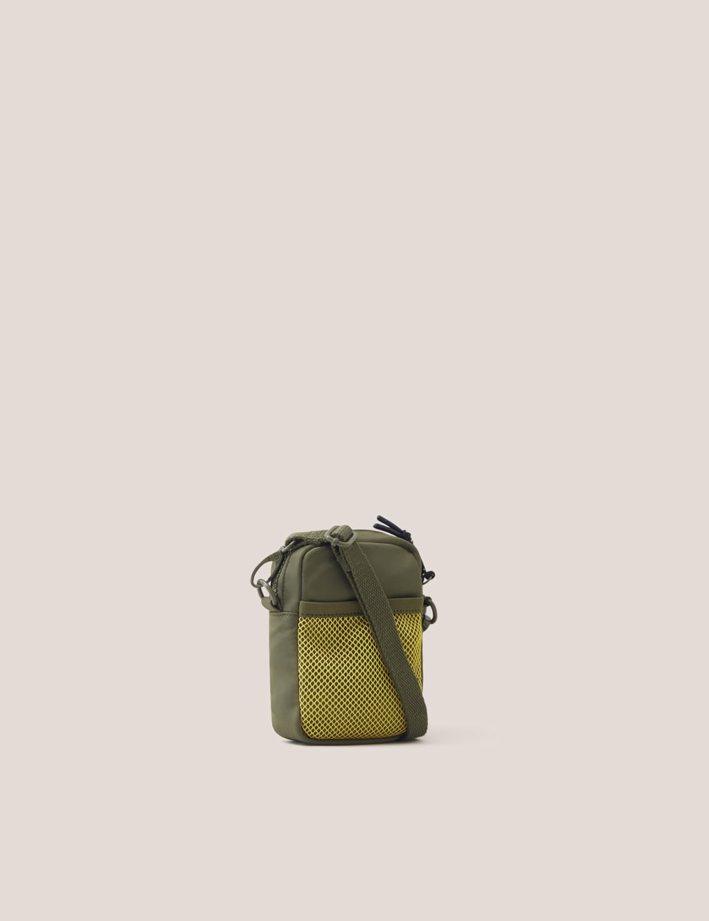 Nylon Zip Detail Cross Body Phone Bag image 4