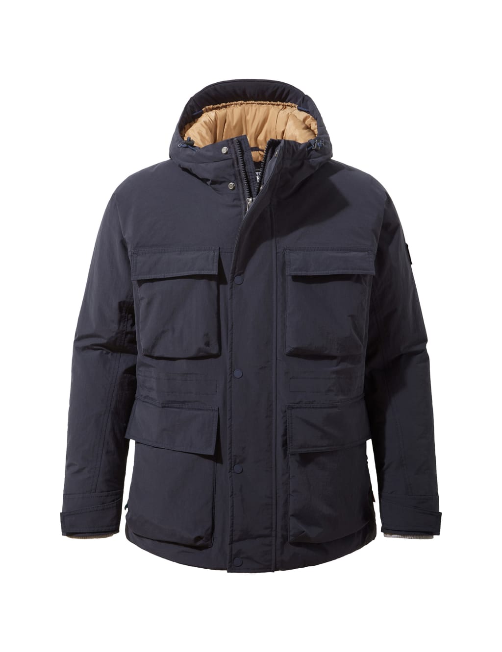 Padded Hooded Raincoat image 2