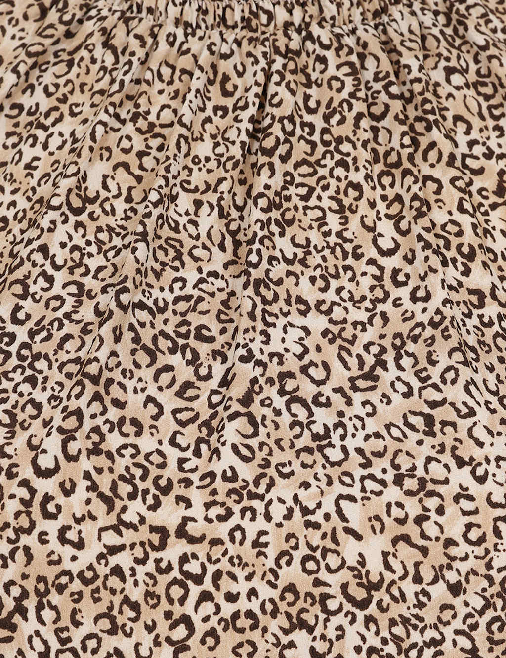 Animal Print Shirred Vest Top image 6