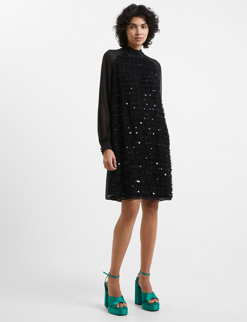 MRN-5222173 DECADE BLACK DRESS
