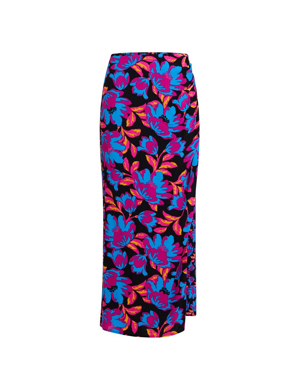 Floral Midi Wrap Skirt image 2