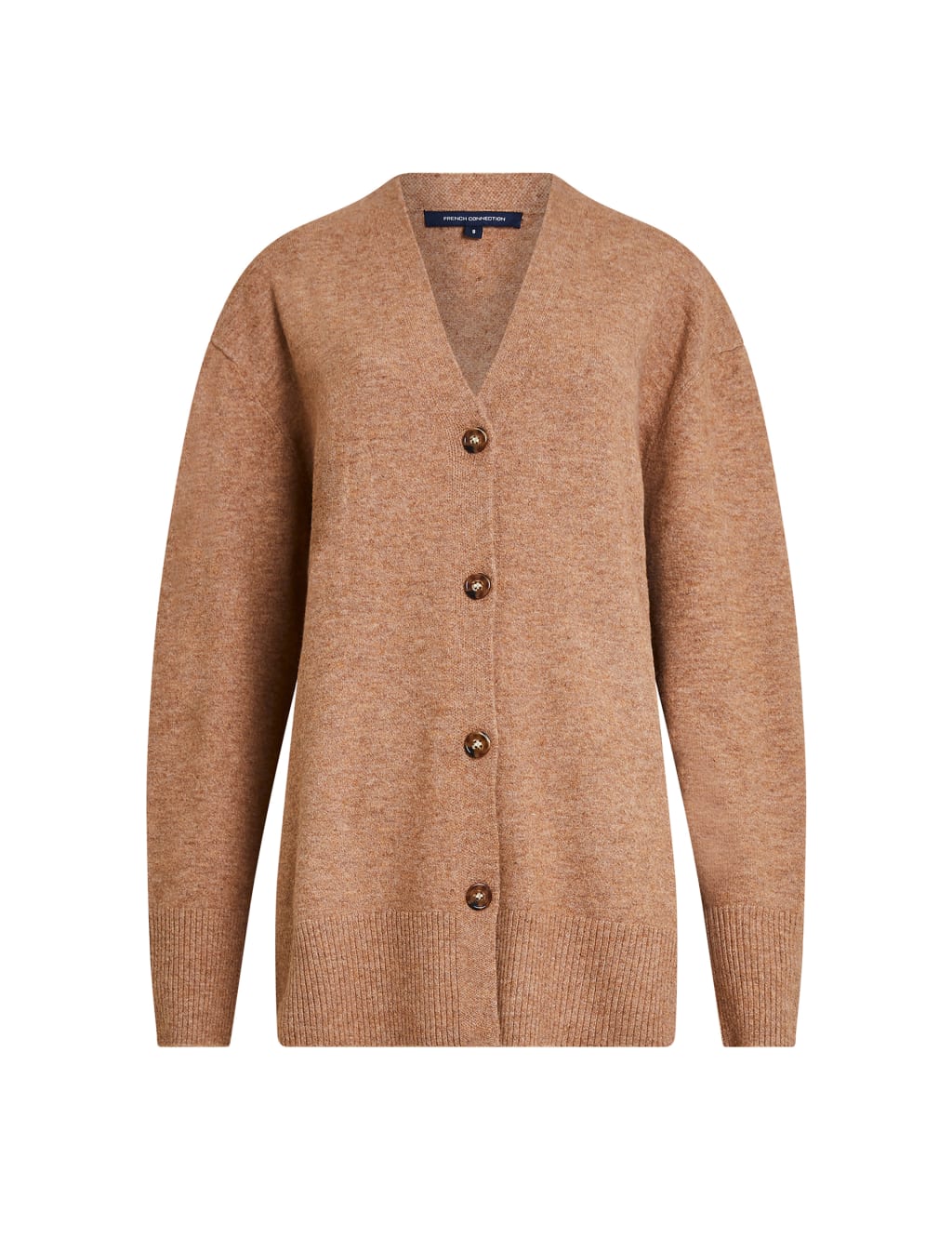 V-Neck Cardigan with Wool image 2