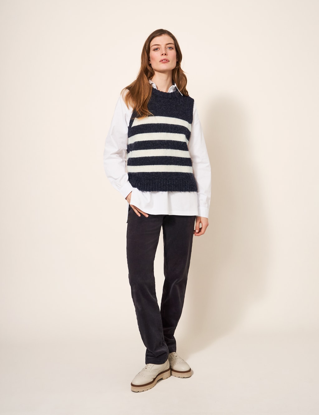 Megan Sleeveless Knitted Vest