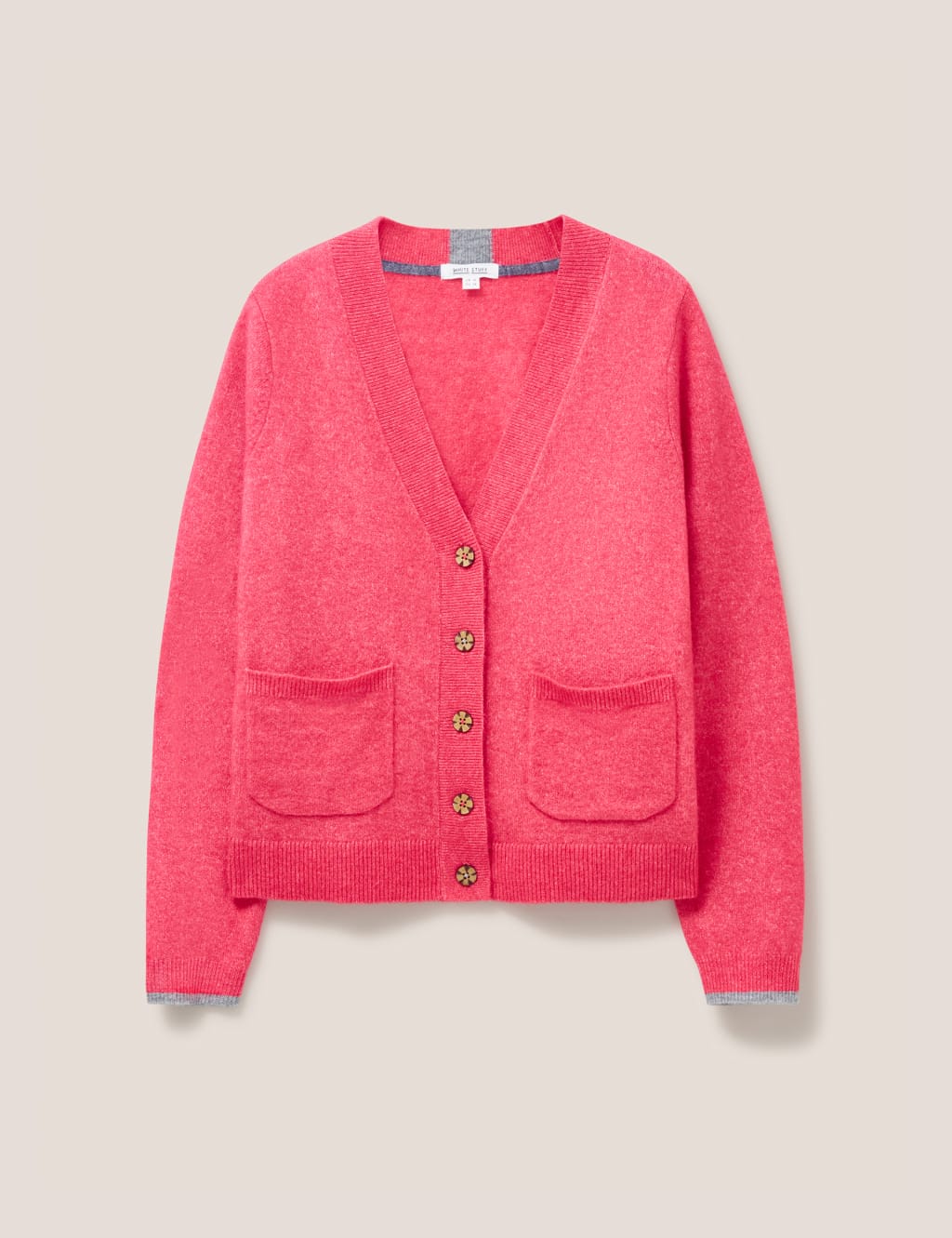 Pink cardigan marks and spencer hot sale