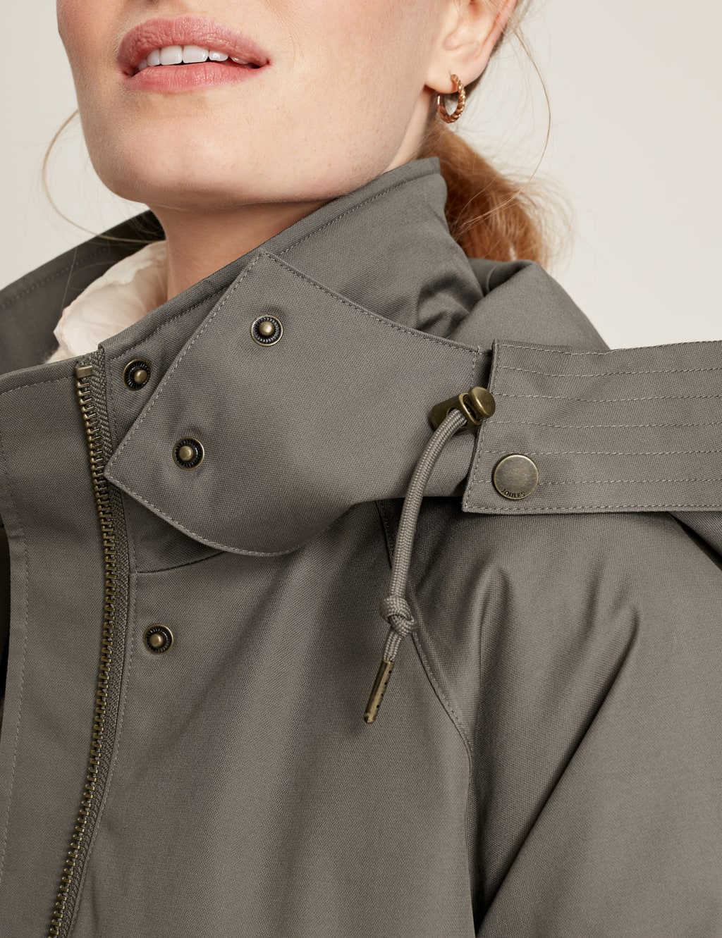 Waterproof Hooded Longline Raincoat image 7