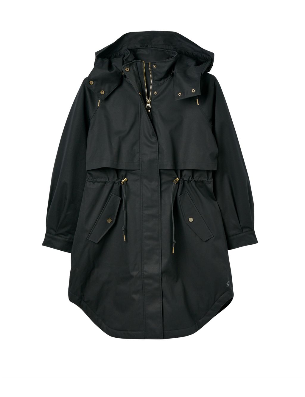 Waterproof Hooded Longline Raincoat image 2