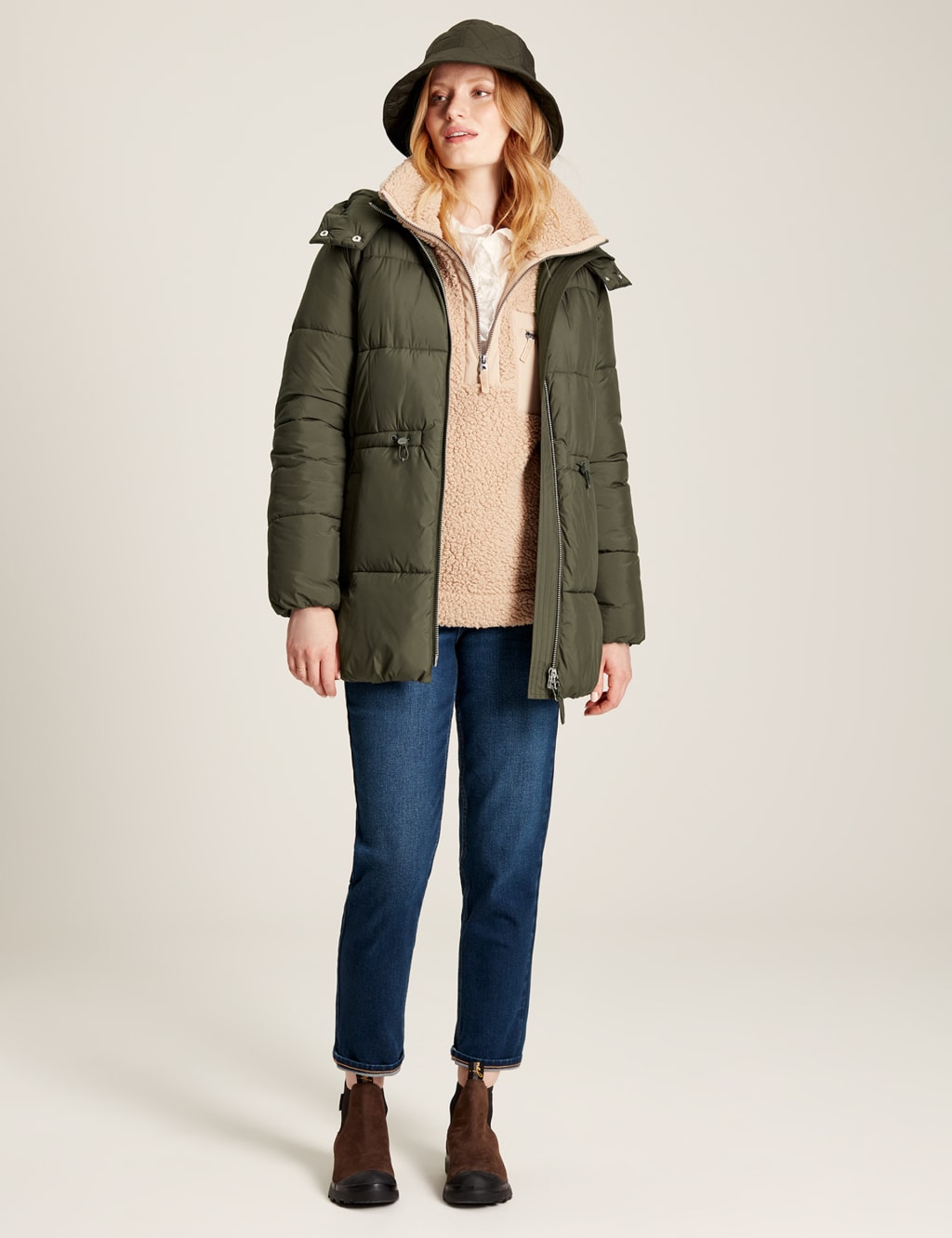 Showerproof Hooded Padded Coat image 3