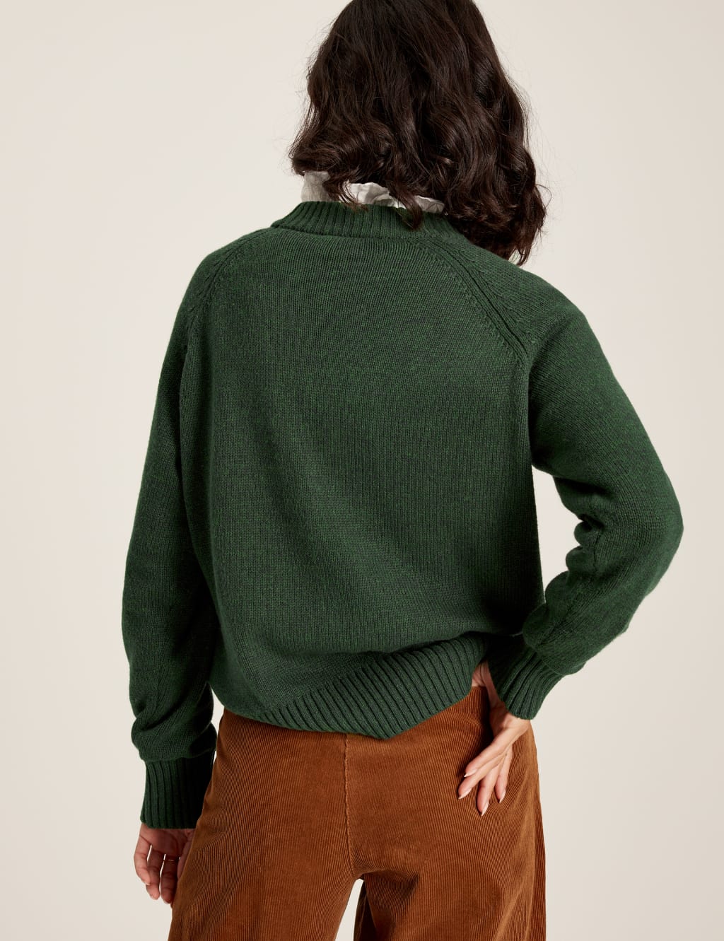 Cotton Rich Dog Crew Neck Jumper with Wool image 4