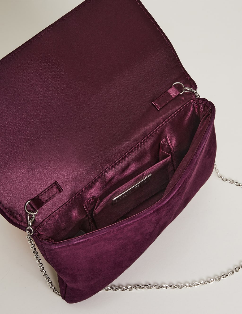 Leather Knot Front Clutch Bag image 3