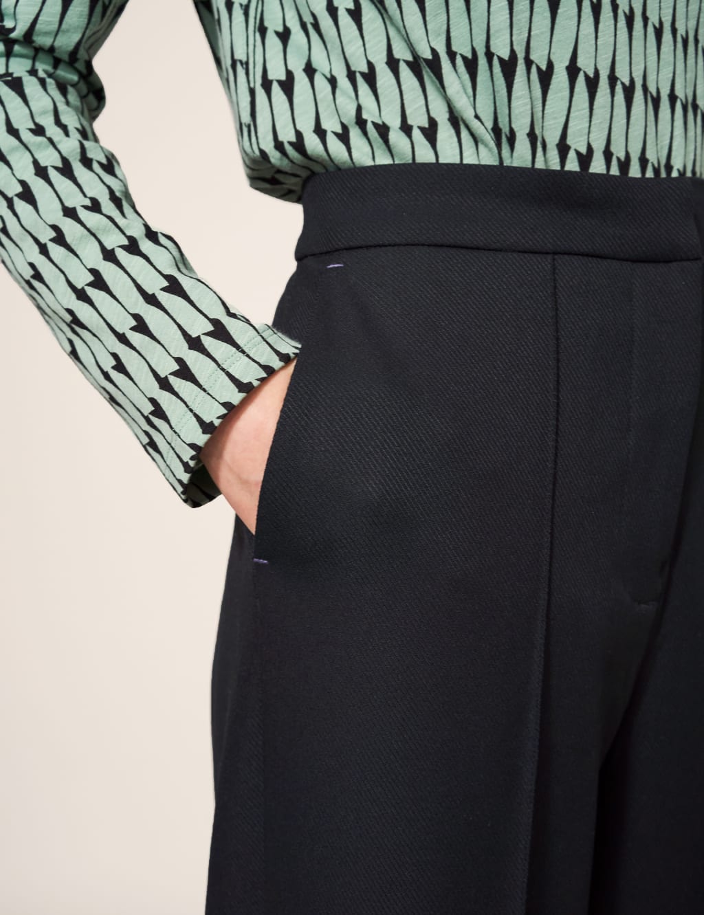 Wide Leg Trousers image 4