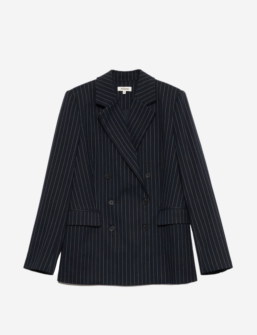 Pinstripe Double Breasted Blazer image 2