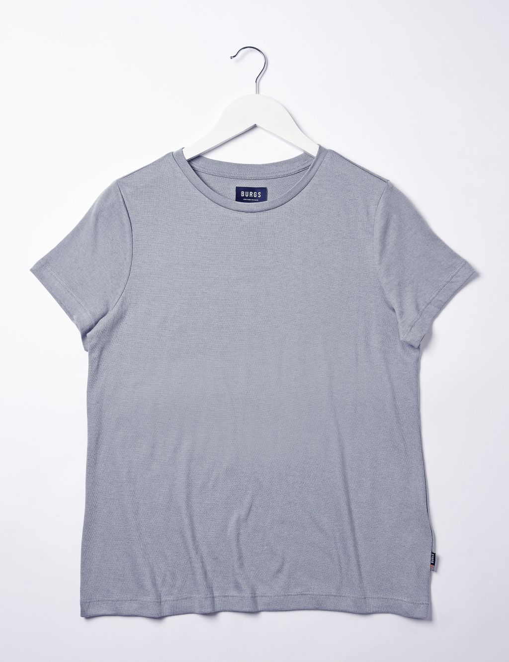 Cotton Blend T-Shirt with Linen image 2