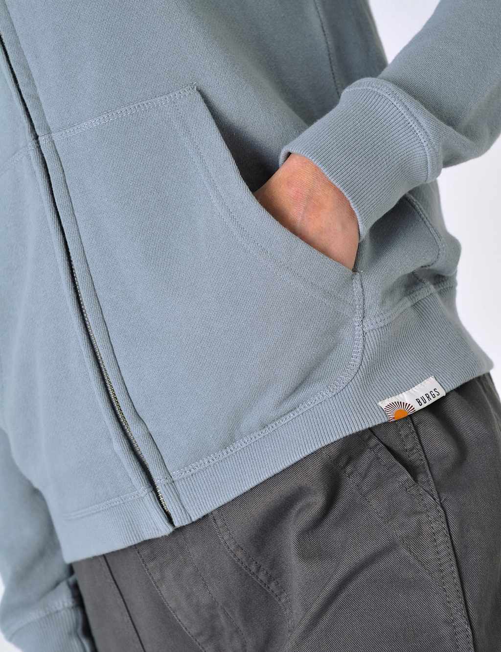 Pure Cotton Zip Up Hoodie image 4