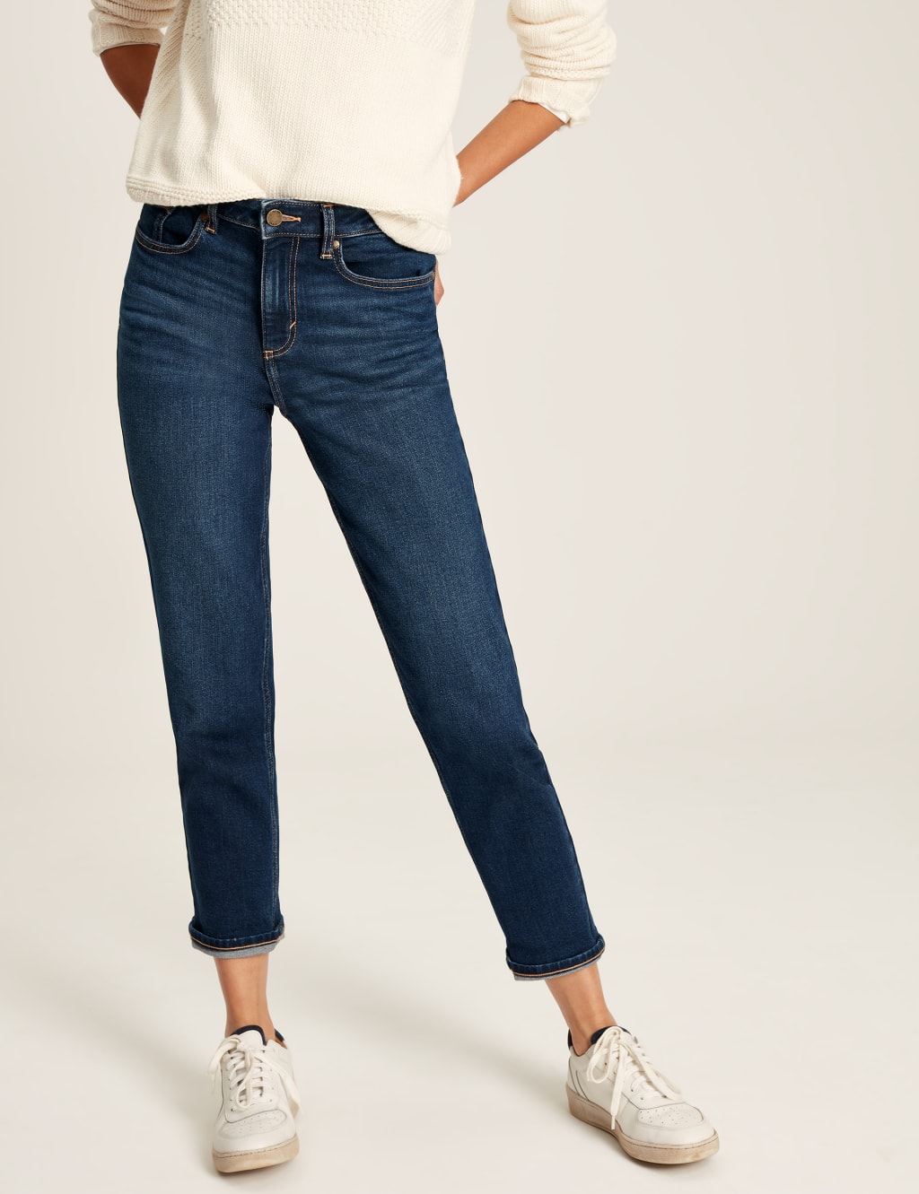 Milly Cropped Raw Hem Jeans