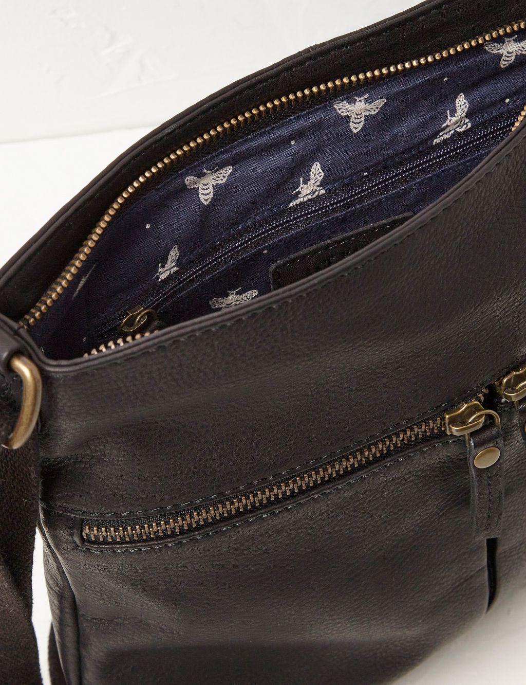Leather Cross Body Bag image 1