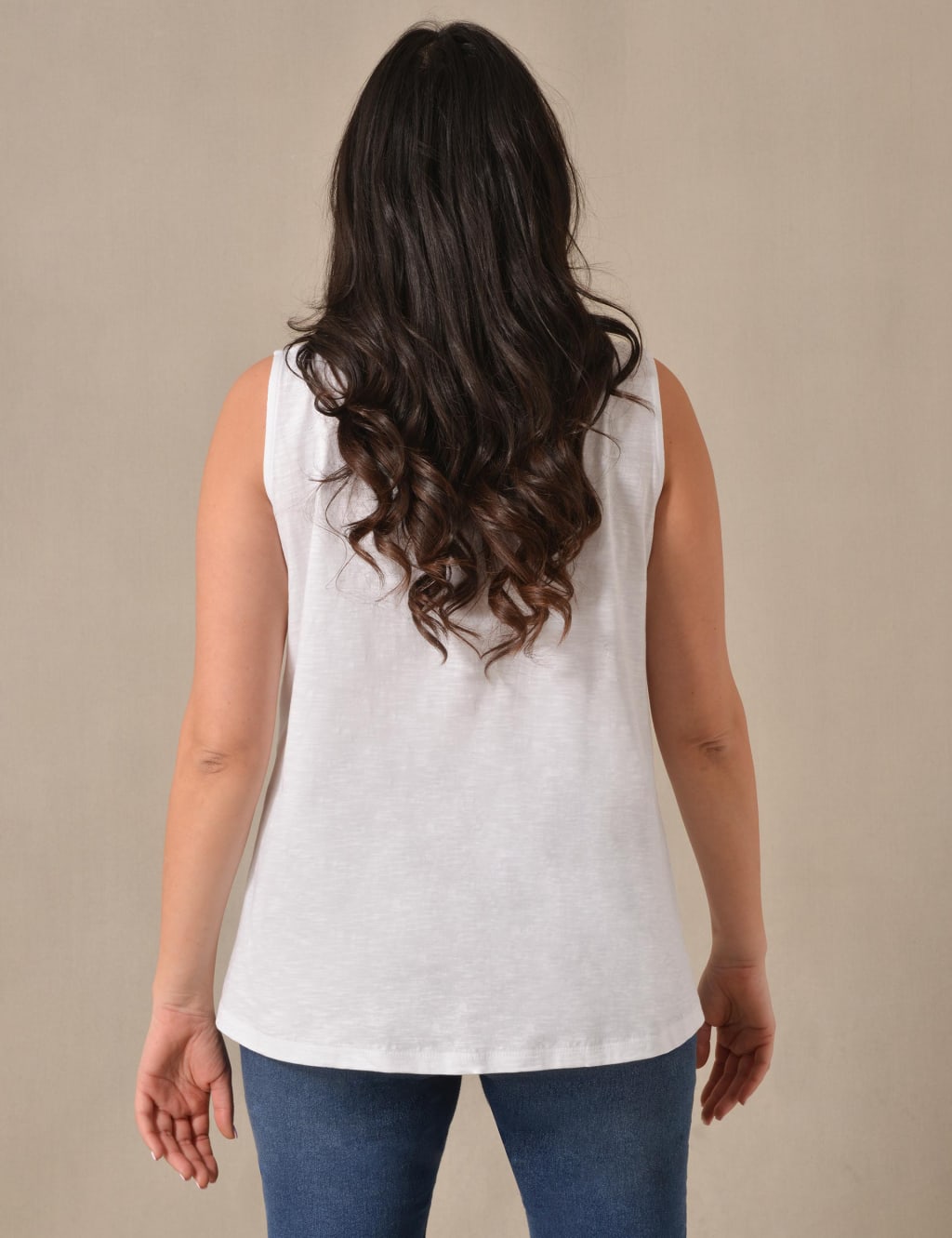 Pure Cotton Textured Vest image 3