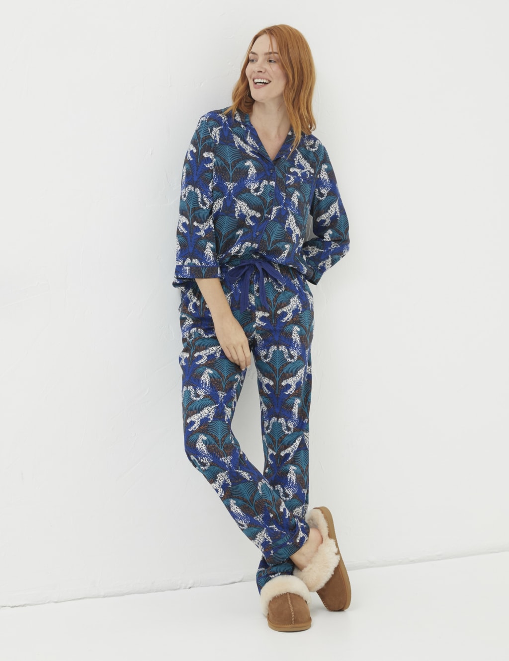 Leopard Print Pyjama Bottoms image 4