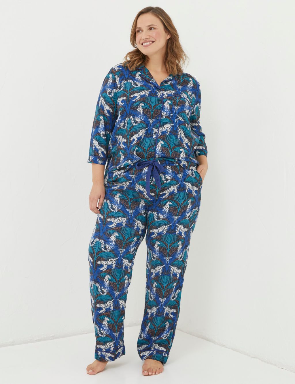Leopard Print Pyjama Bottoms image 6