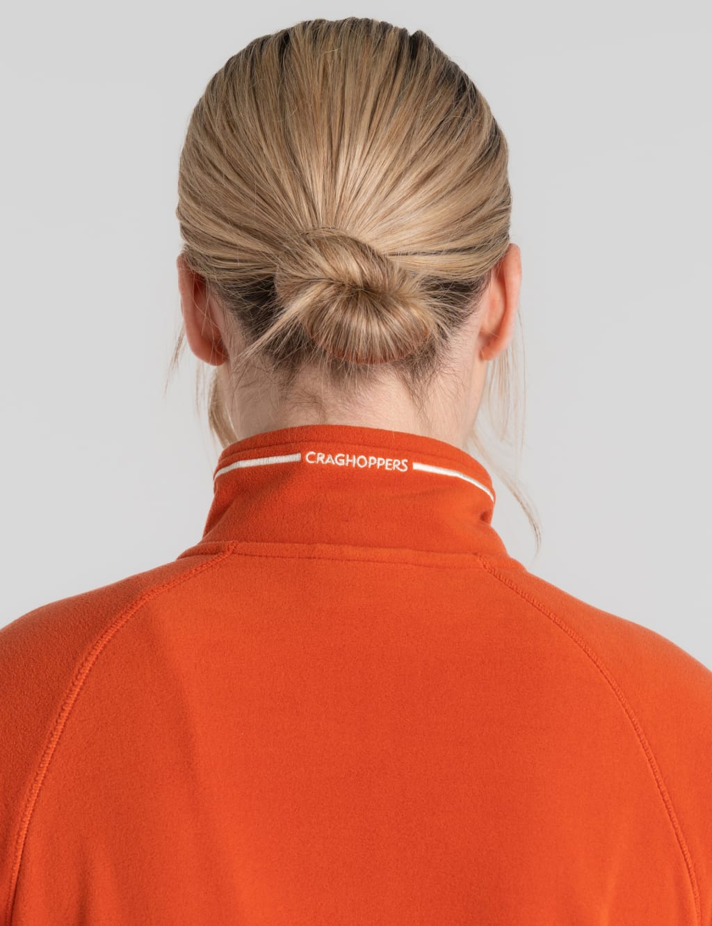 Fleece Funnel Neck Half Zip Sweatshirt image 7