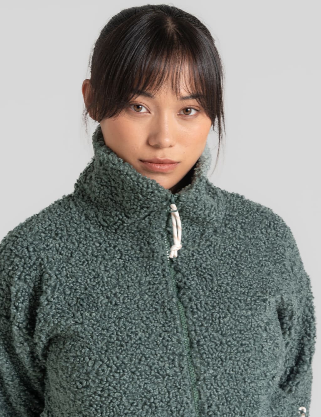 Funnel Neck Fleece Jacket image 5