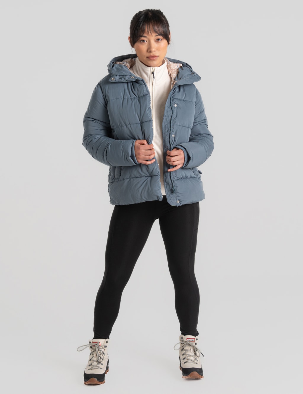 Quilted Hooded Puffer Jacket image 4