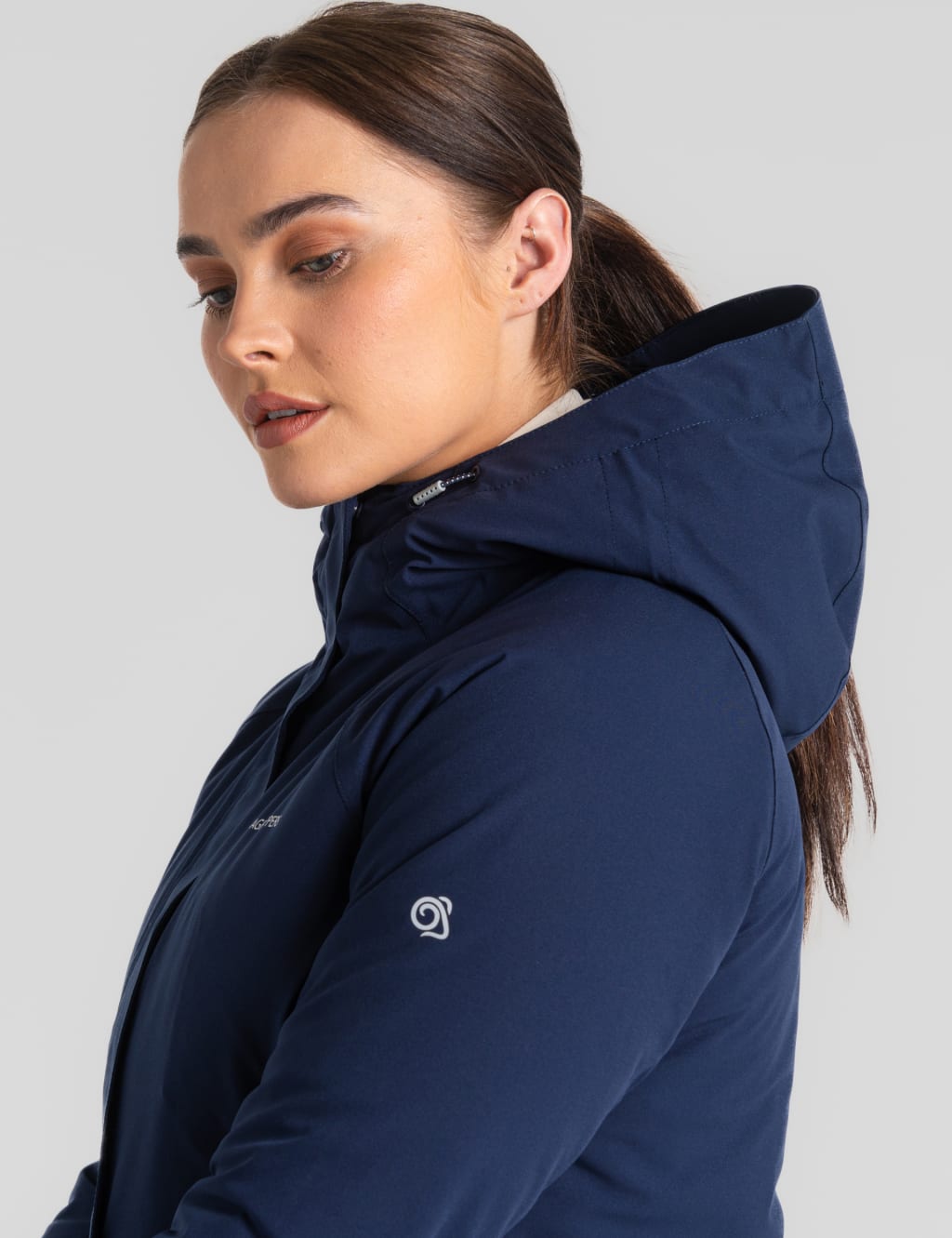 Waisted Hooded Rain Jacket image 8