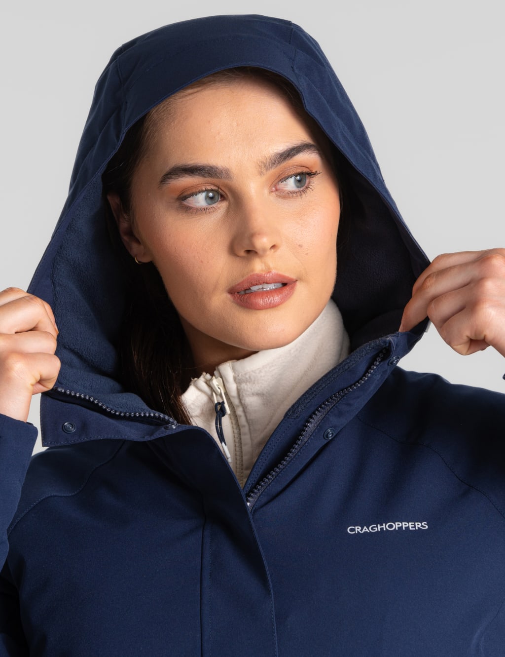 Waisted Hooded Rain Jacket image 11