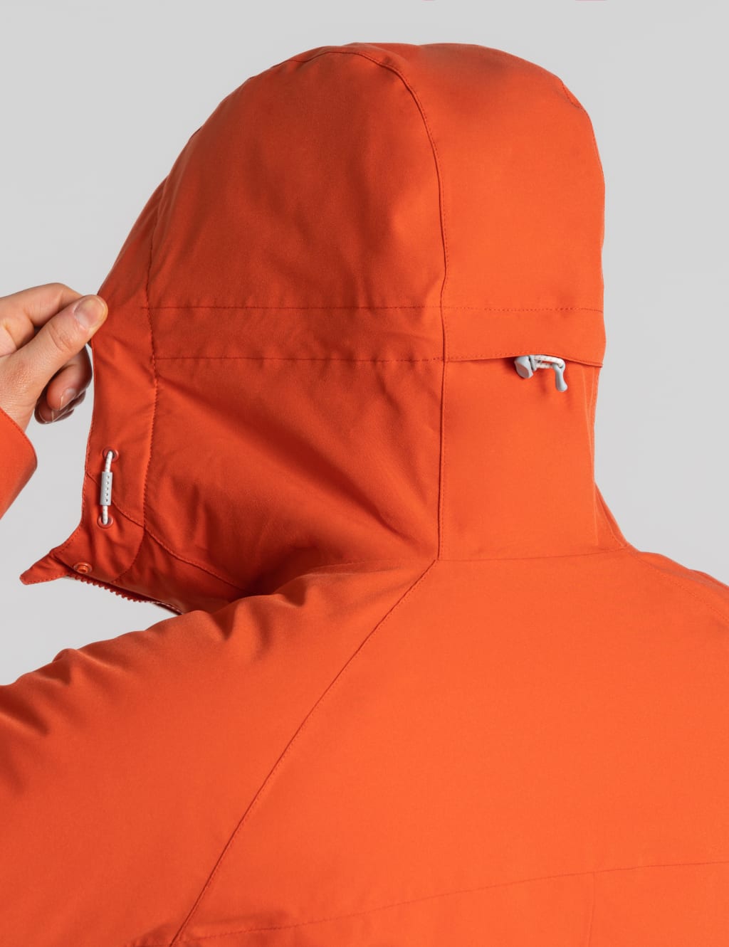 Waisted Hooded Rain Jacket image 12