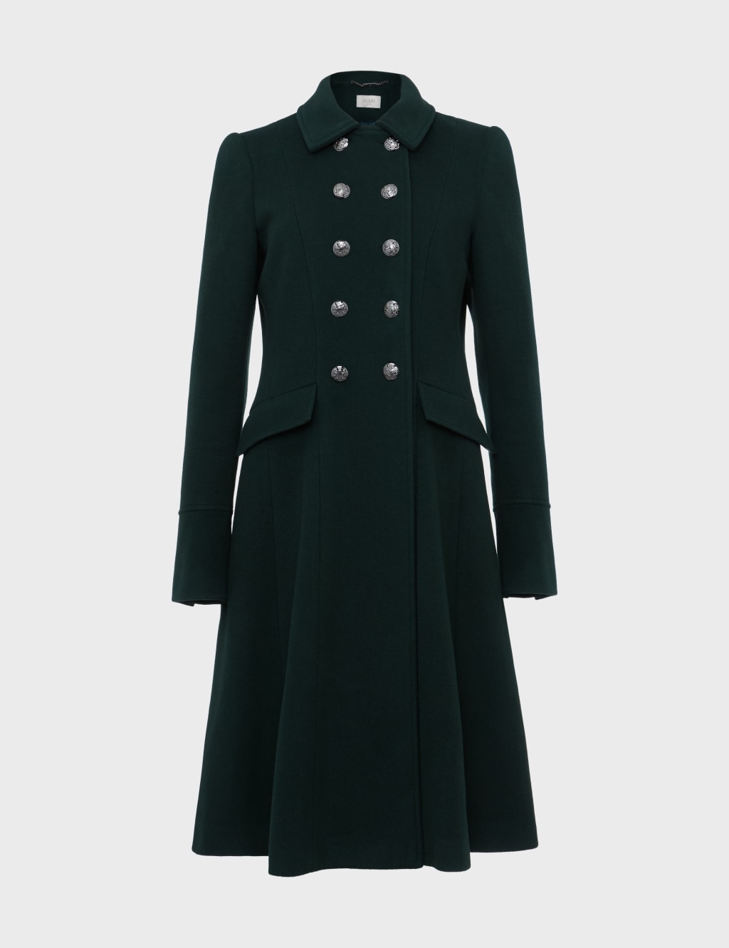 Wool Rich Double Breasted Tailored Coat image 2