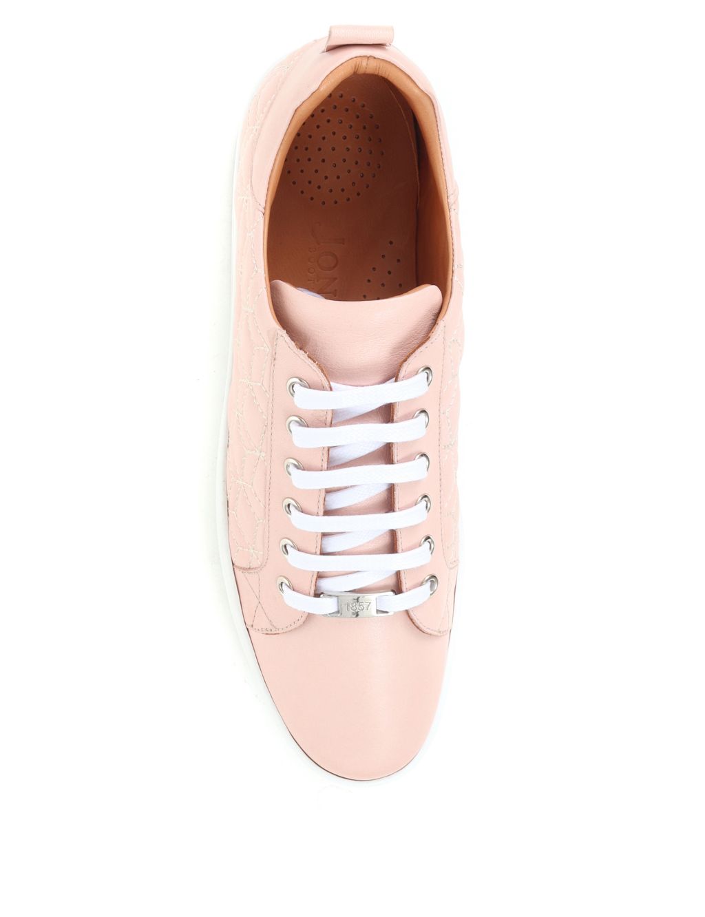 Leather Lace Up Chunky Trainers image 3