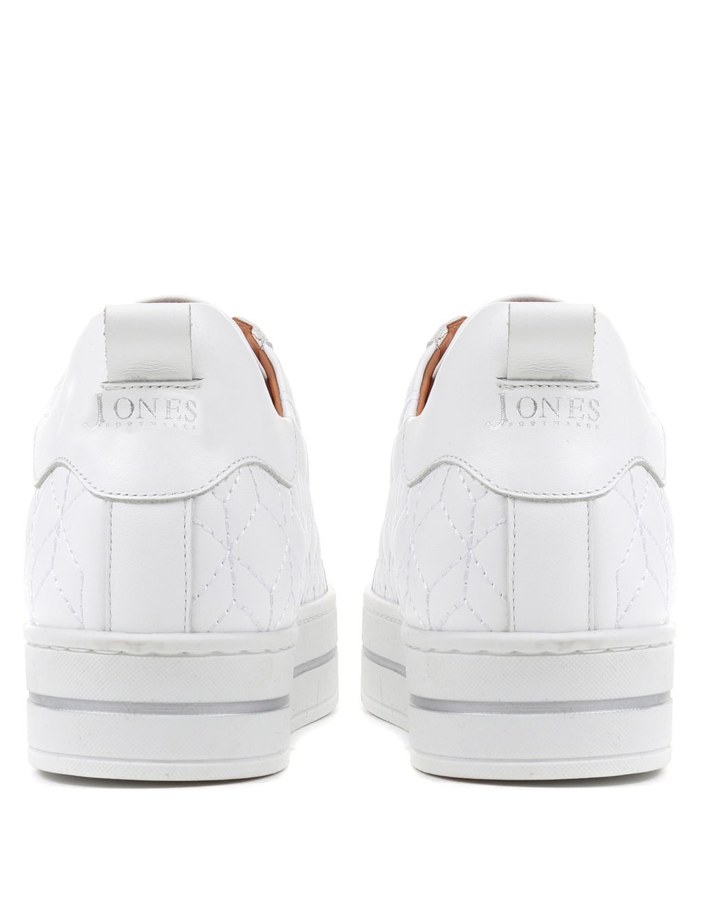 Leather Lace Up Chunky Trainers image 6