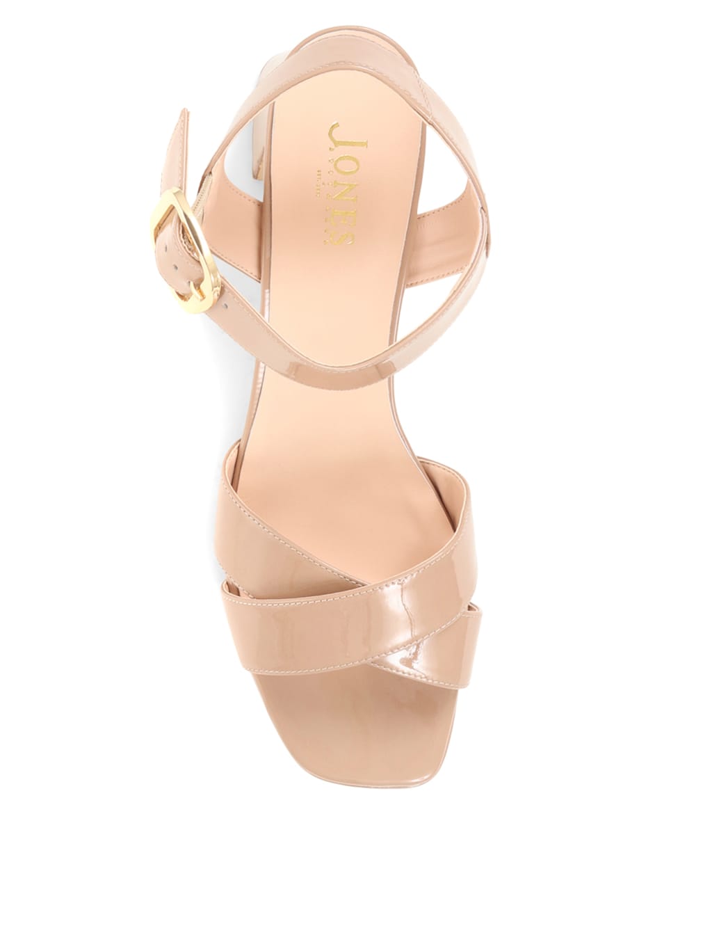 Leather Ankle Strap Block Heel Sandals image 3