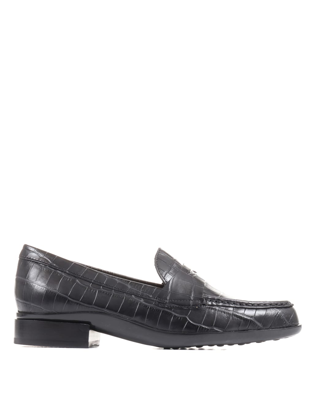 Leather Flat Loafers image 3