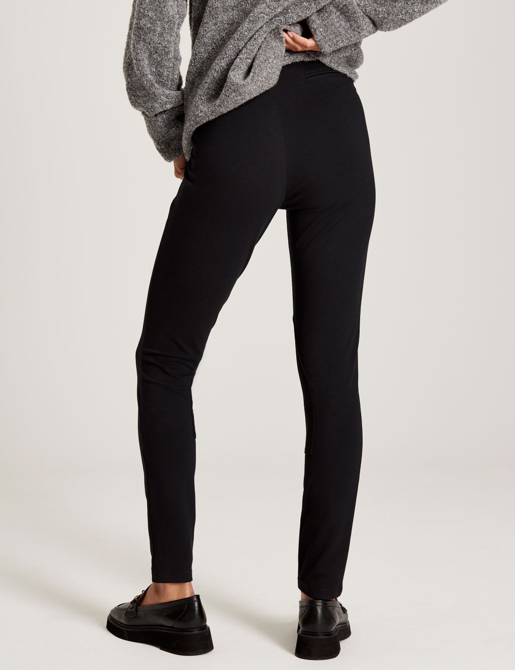 Jersey Slim Fit Trousers image 3