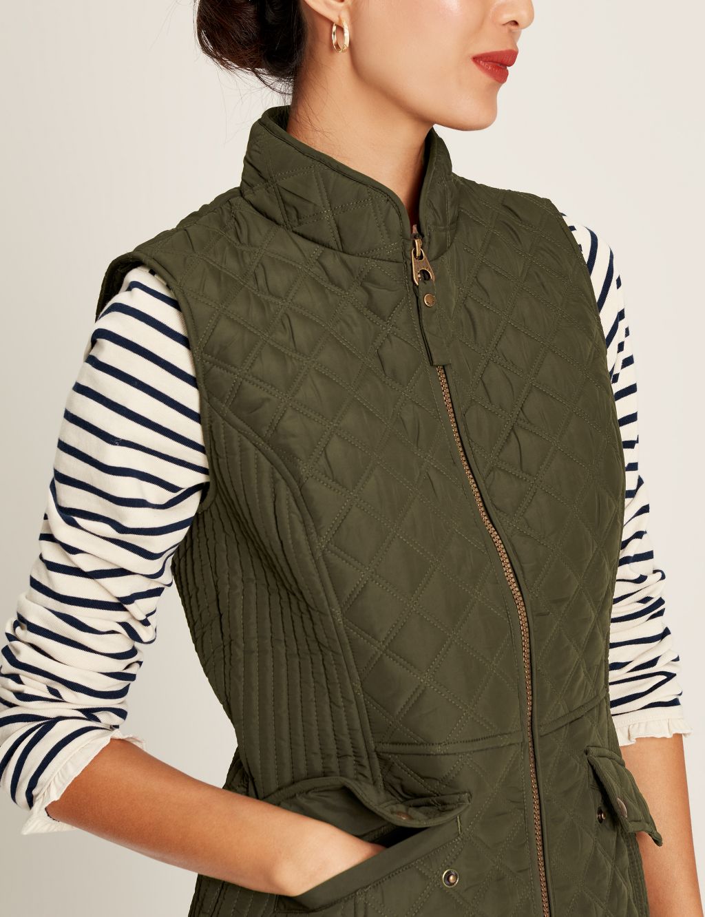 Quilted Padded Gilet image 4