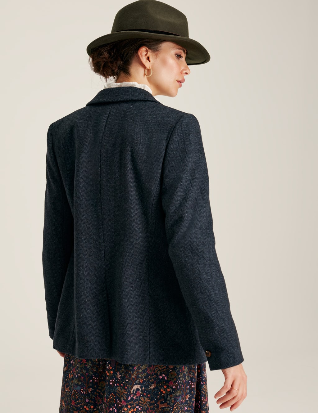 Wool Rich Single Breasted Blazer image 5