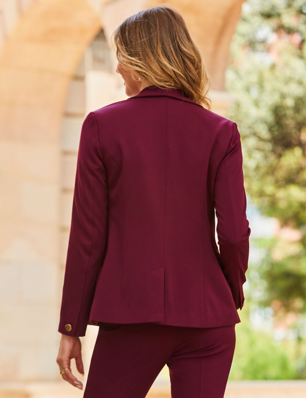 Tailored Single Breasted Blazer image 5